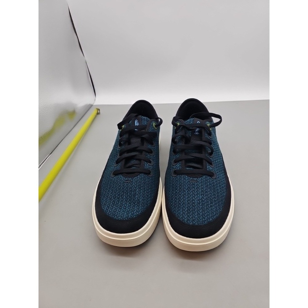 Allbirds Wool Runners Teal Black Lace Up Sneakers Men's 13.5‎ New